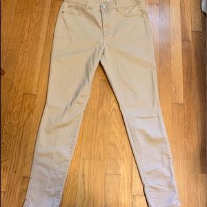 ‼️2/$18‼️Time & Tru Tan/khaki jeggings